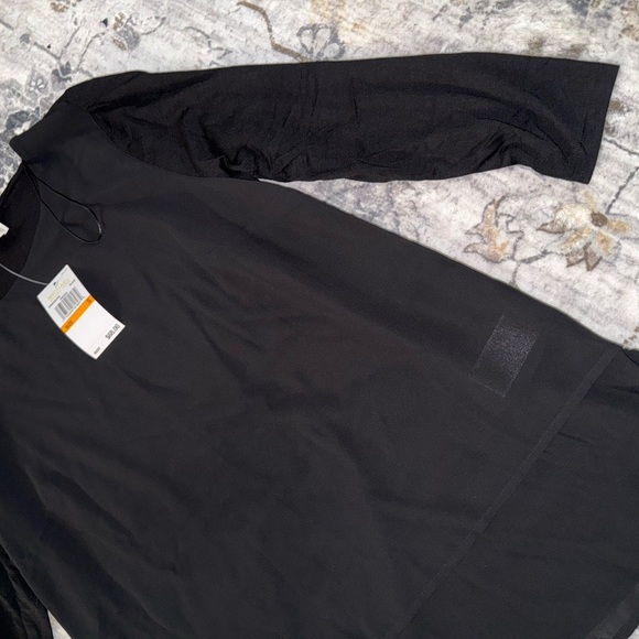 Michael Kors Tops - Michael Kors Black Top with Gold Accent